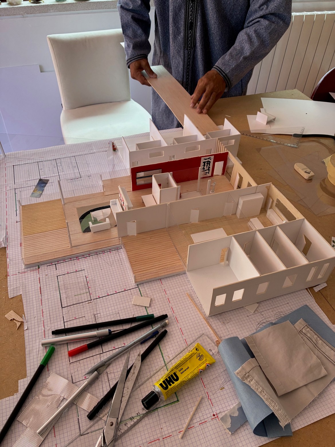 Plan with architect